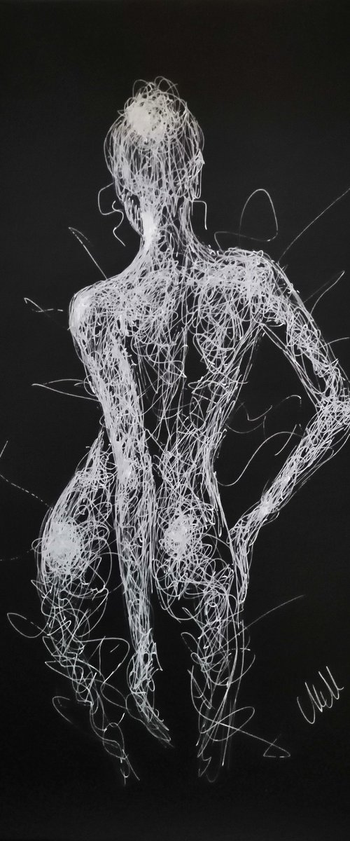Back line V by Mateja Marinko