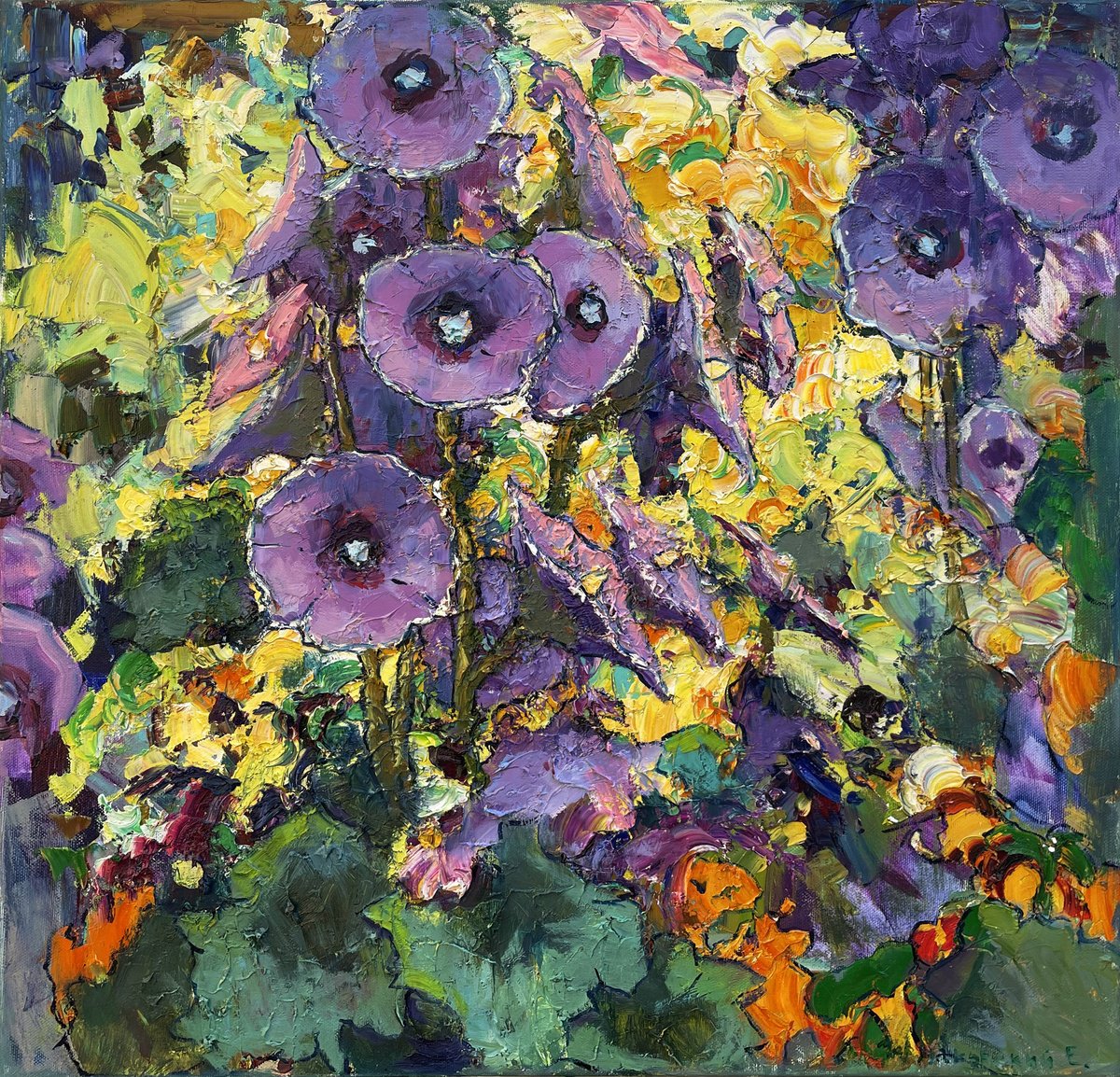 Mallow By Evgeny Chernyakovsky, 27 X 27, Artwork For Sale On Artfinder