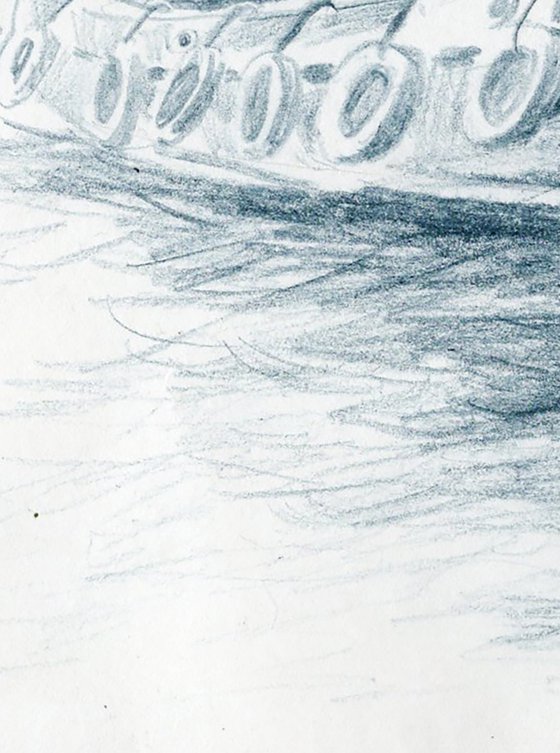 Antaeus – Original Colour Pencil Drawing