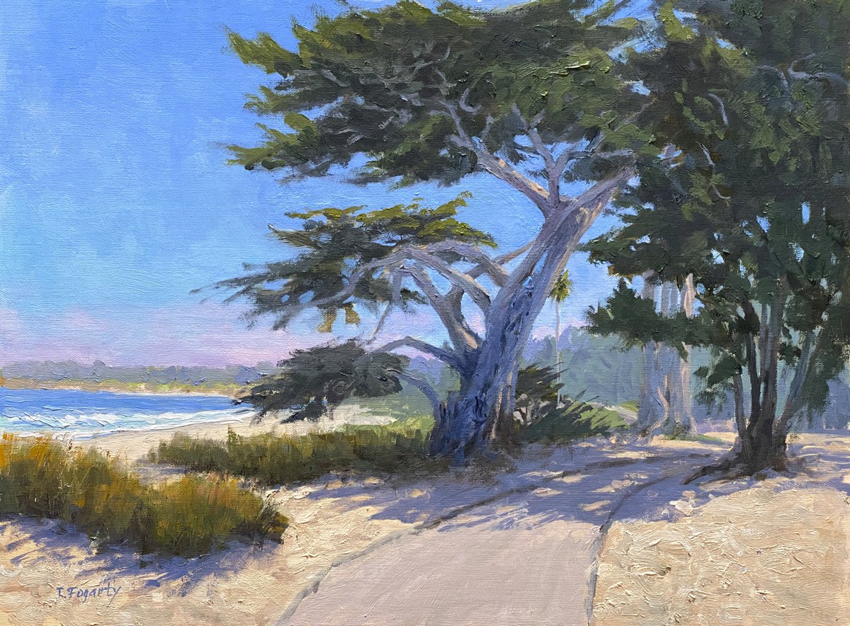 Sculpted By the Winds In Carmel by Tatyana Fogarty