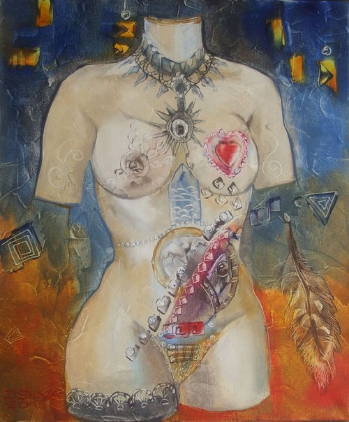 Woman's Torso by Silvija Drebickaite