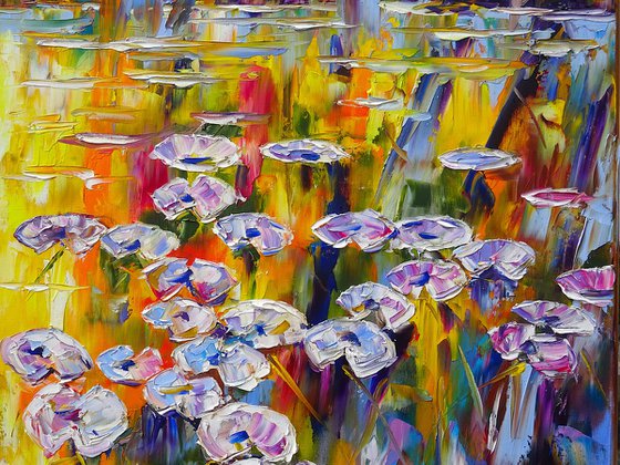 Summer at the Water Lily Pond