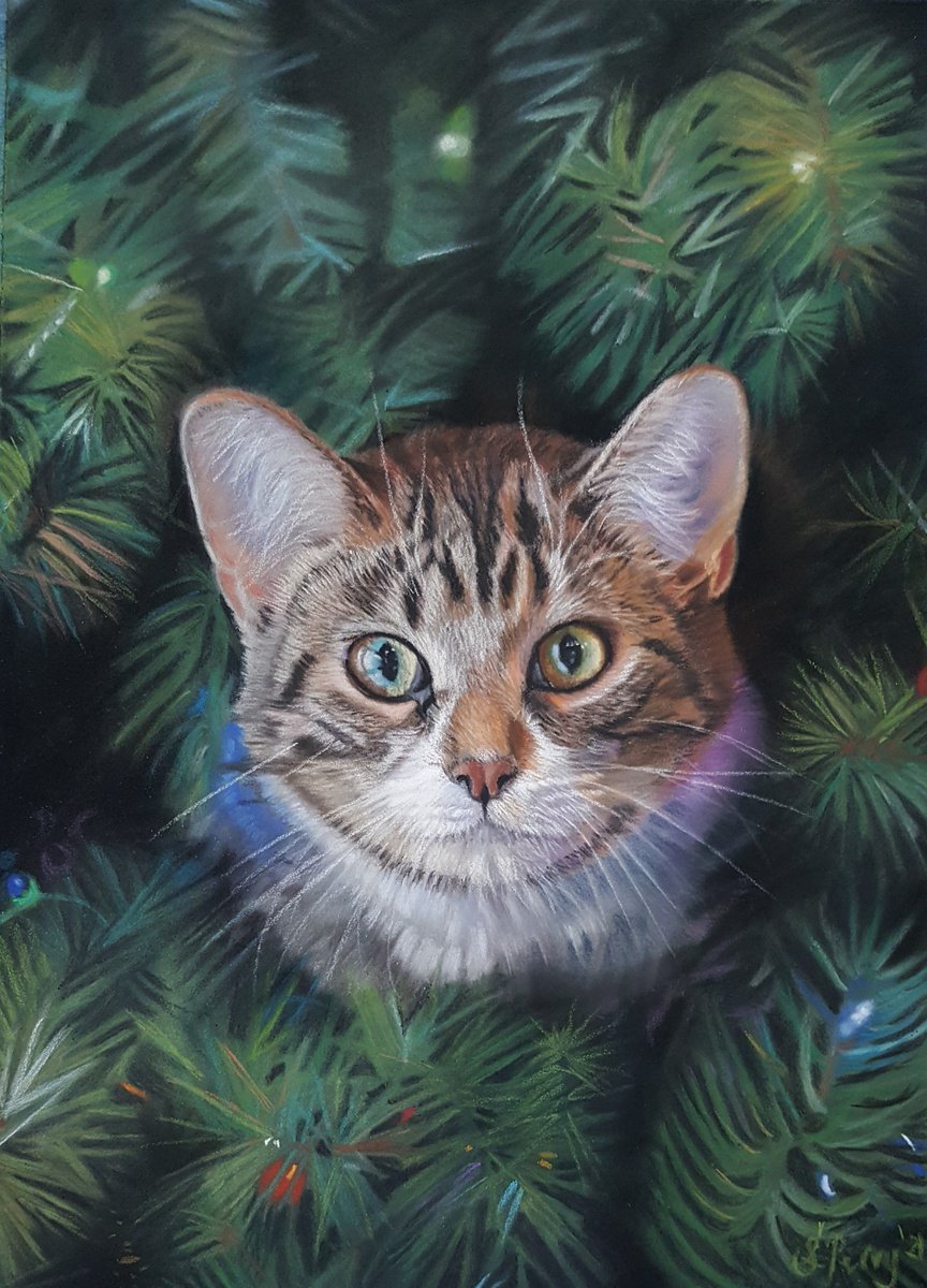  - Christmas Tree Angel - ? by Sarah Perry