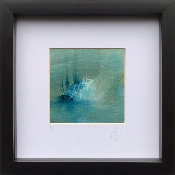 Edit 17 - Small, exclusive framed painting