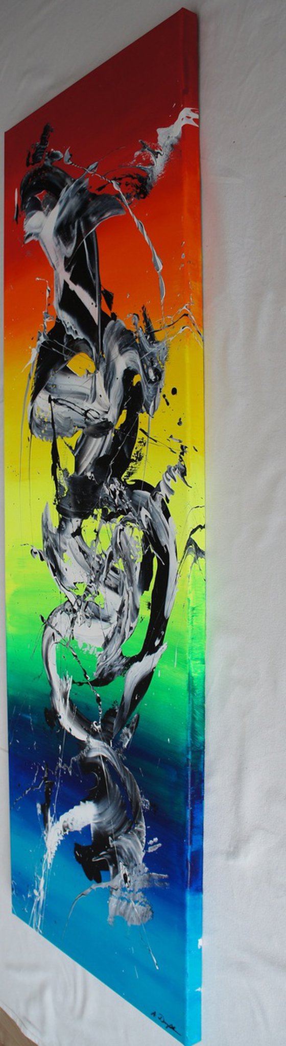 Spirits Rising IV (Spirits Of Skies 075070) (50 x 150 cm) XXL vertical (20 x 60 inches)