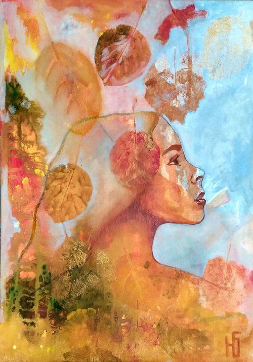 Girl-autumn by Yulia Berseneva
