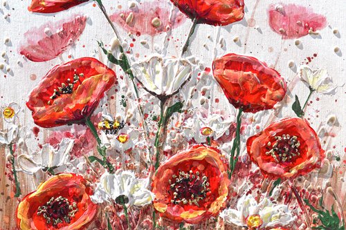 Radiant Poppy Meadow by Amanda Dagg