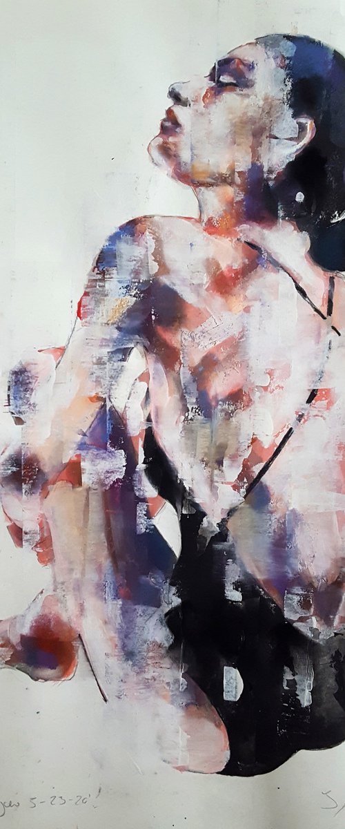 crouching figure 5-23-20 by Thomas Donaldson