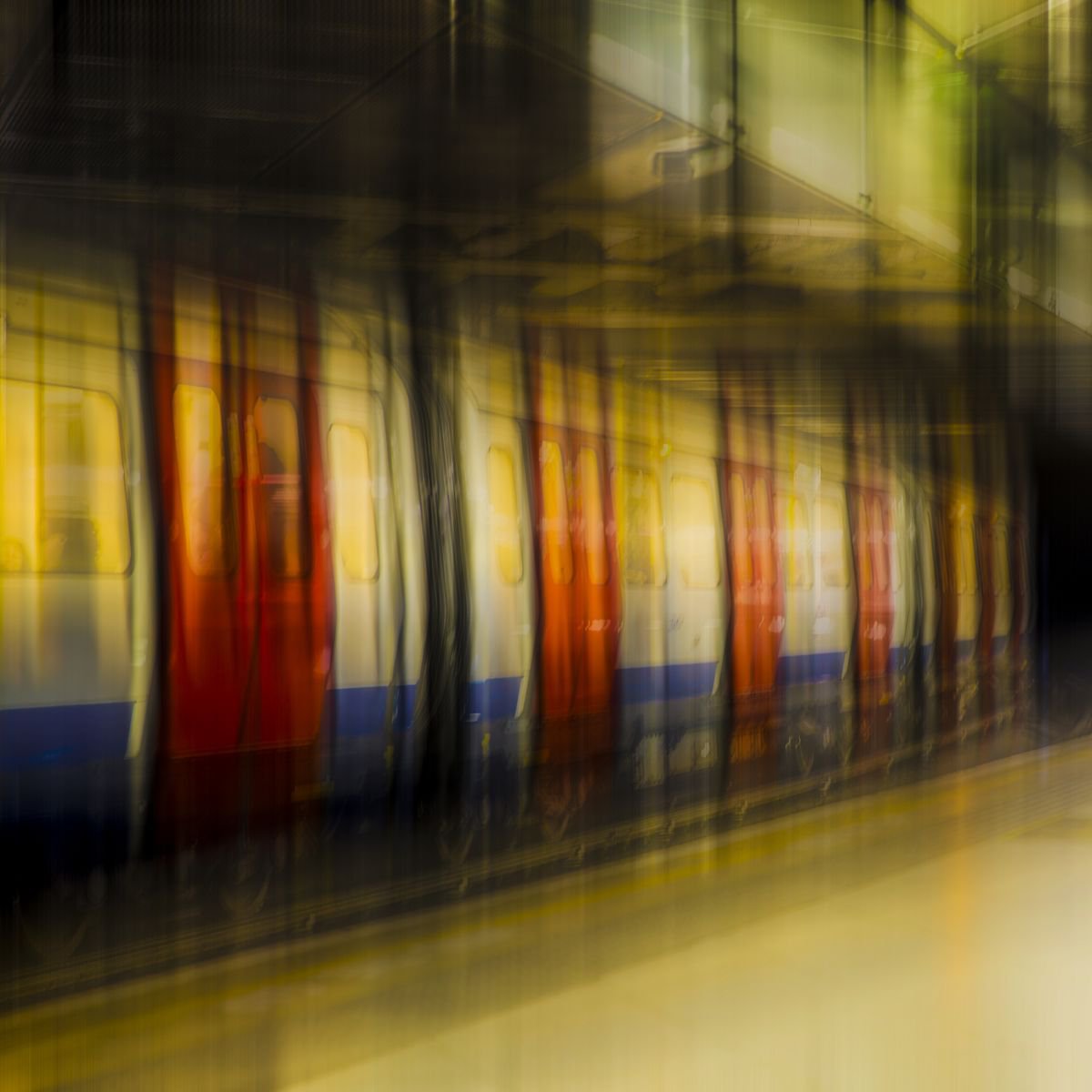 Abstract London: The Tube by Graham Briggs