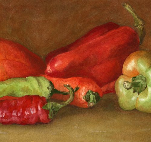 Peppers by Yulia Krasnov