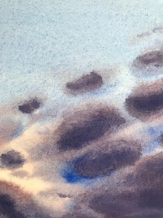 Cloudy Sunset