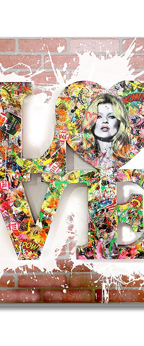 Love-Kate New York - Original 3D Scupture by Gardani Art