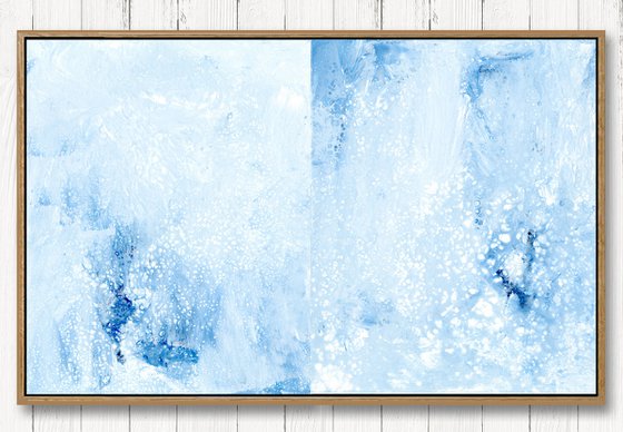 Inner Peace - diptych - 2 paintings