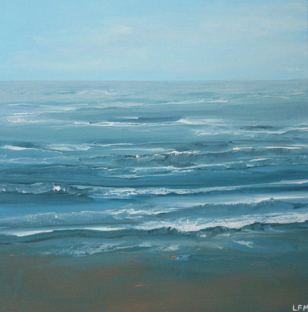 Blue Sea (2) by Linda Monk