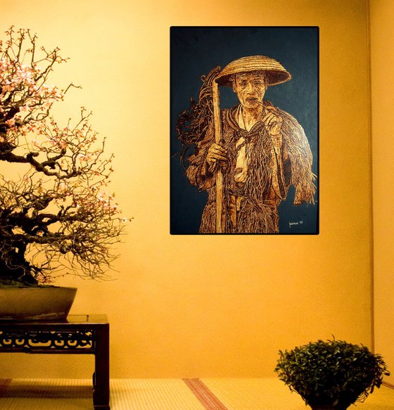 Old Chinese Fisherman