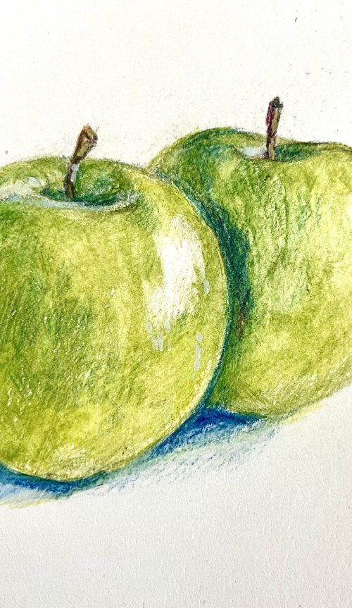 Green apples by Afekwo