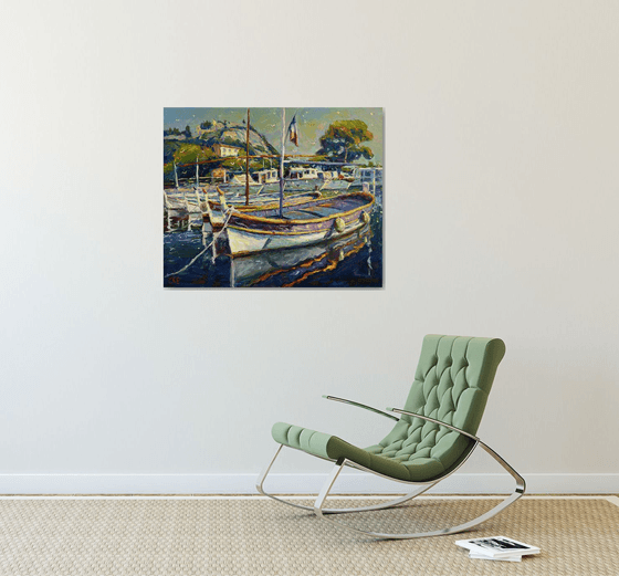 Surrounded by tranquility