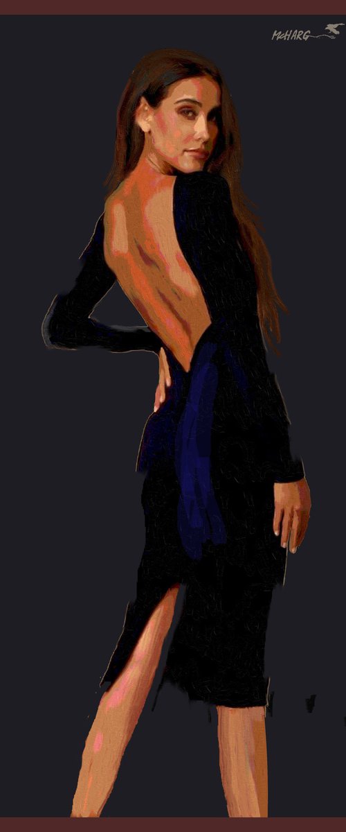 LITTLE BLACK DRESS #2 by Joe McHarg