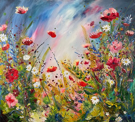 Grow wild! *Large painting*