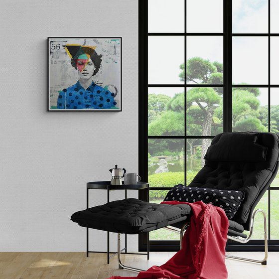 343_Geometric portrait