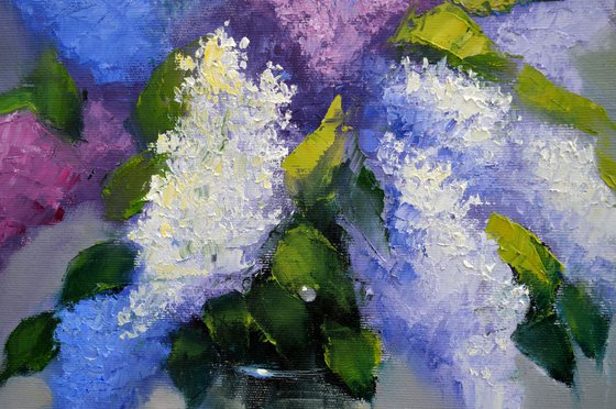 Bouquet of lilacs 40Х40