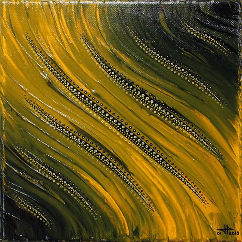 Yellow fluid by Jonathan Pradillon