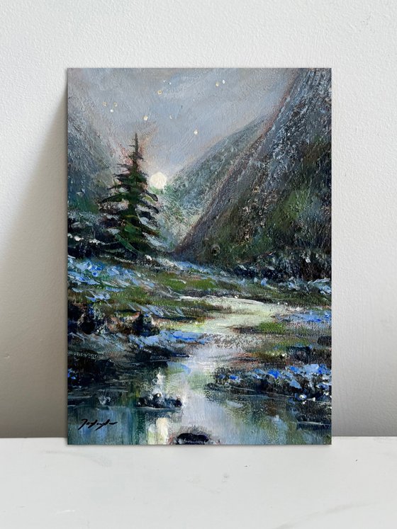 Stepping Into Moonlight