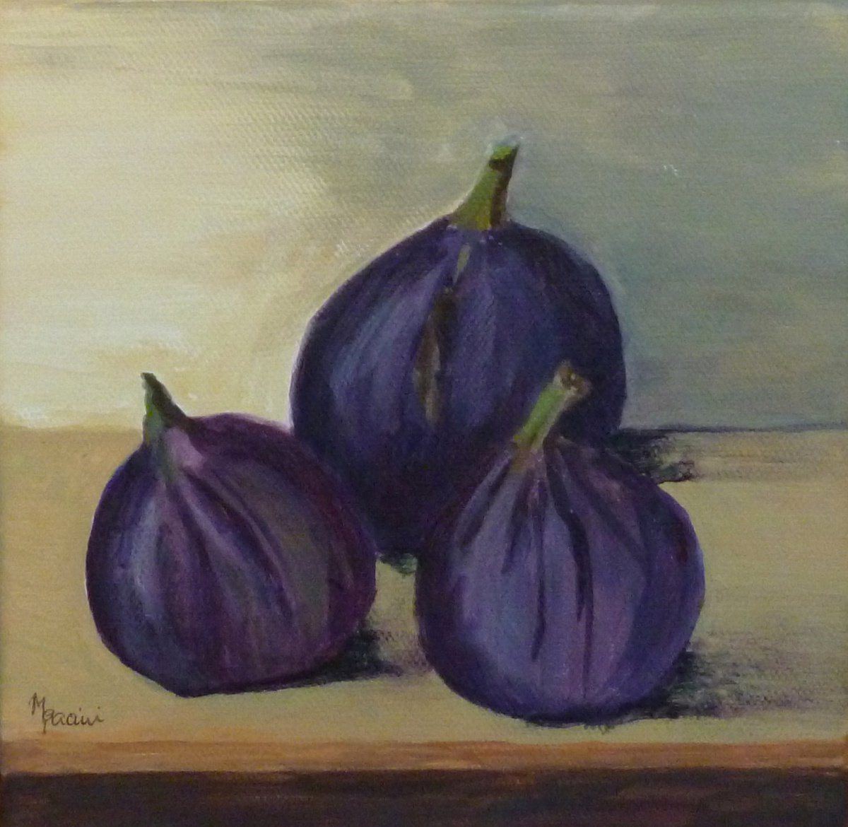 Three Figs by Maddalena Pacini