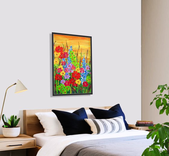 FLORAL SUNSET