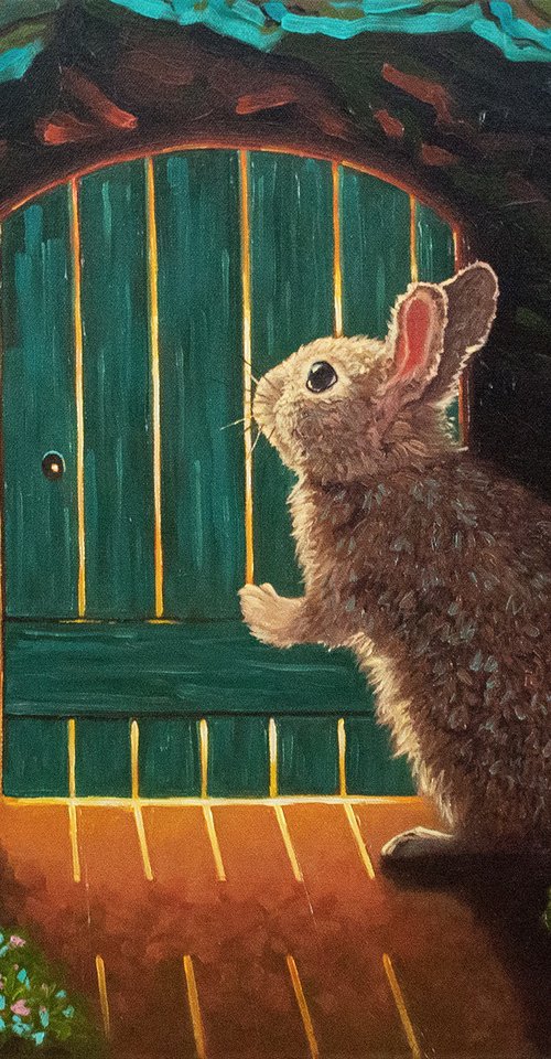 Knock Knock Rabbit by Yue Zeng