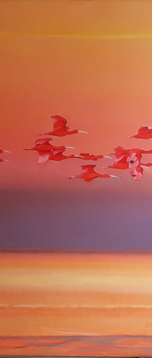 AN EVENING FLIGHT by Tatiana Rezvaya