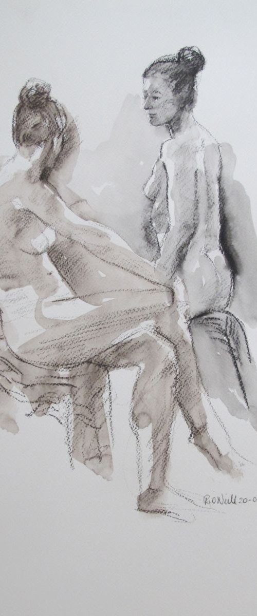 seated nudes by Rory O’Neill