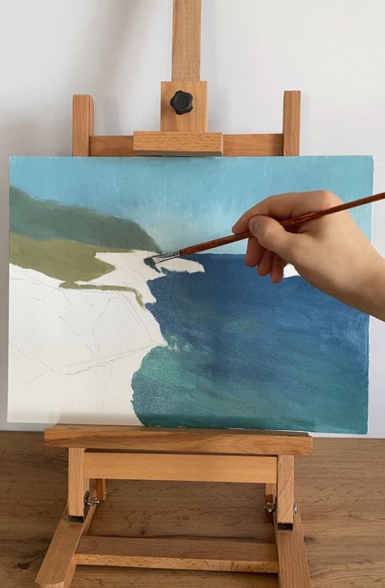 By the sea
