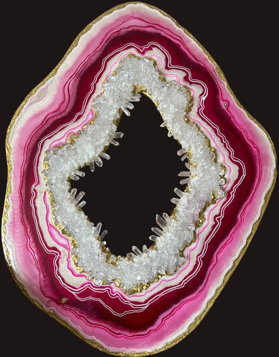 Fuchsia  Geode