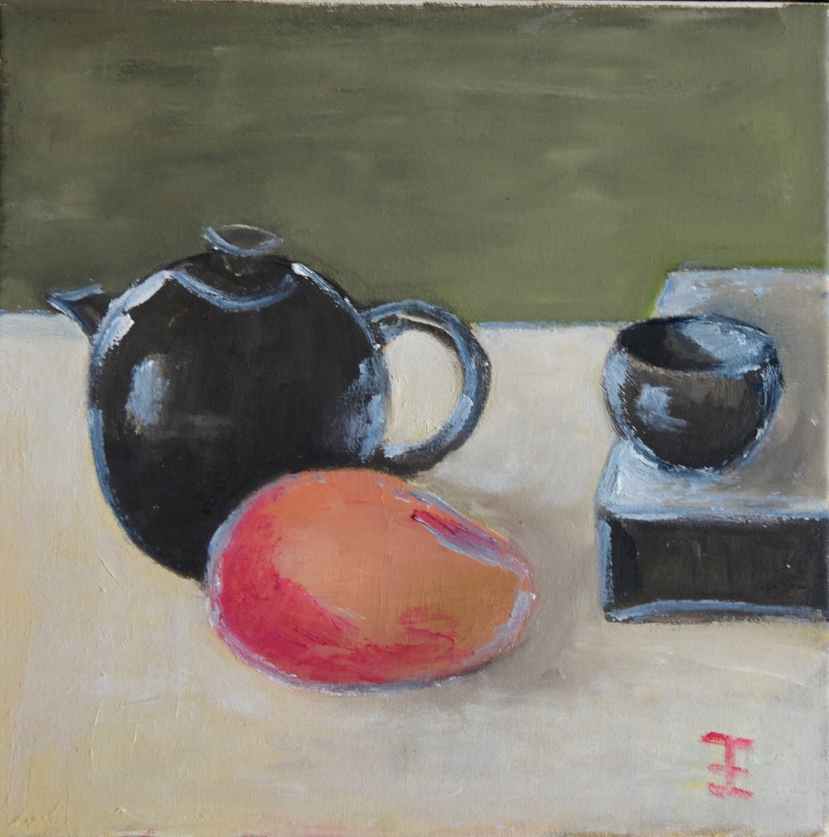 Mango and oriental tea by Elena Zapassky