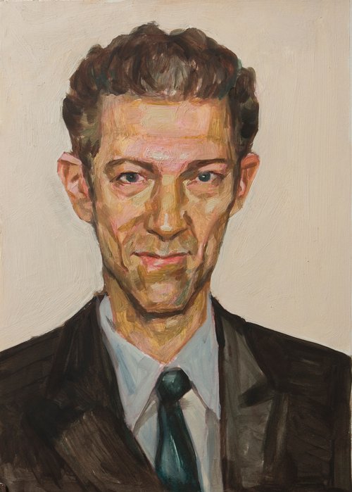 modern portrait of a great french actor: Vincent Cassel by Olivier Payeur