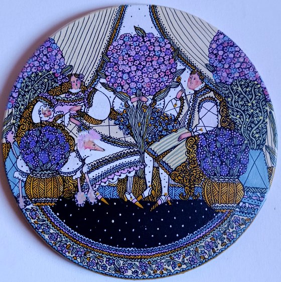 On the island, but that's not exactly it.