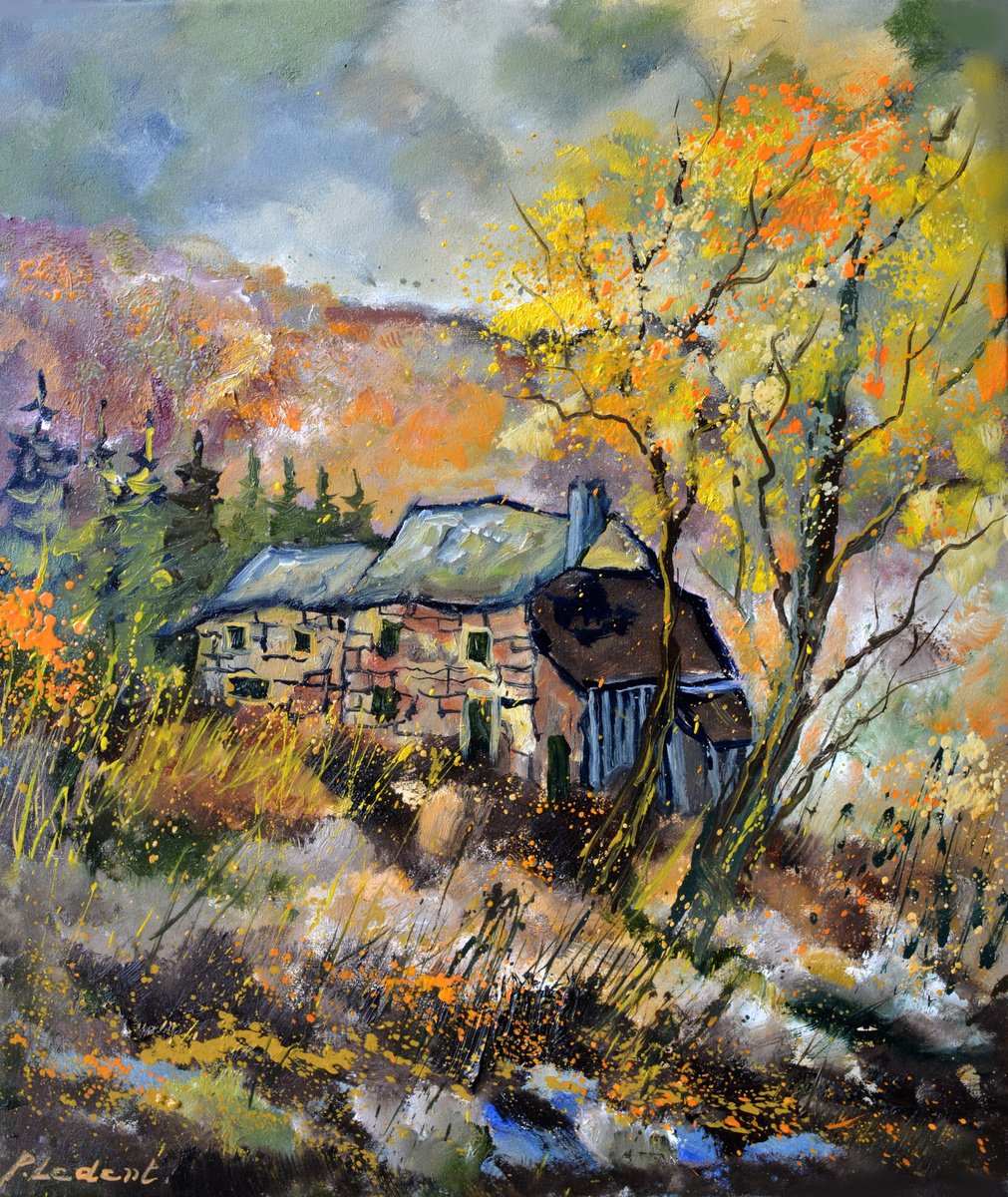 Forgotten Houses By Pol Henry Ledent, 24 X 28, Artwork For Sale On Artfinder