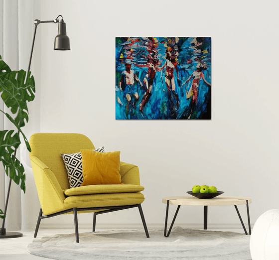 In the light of the water