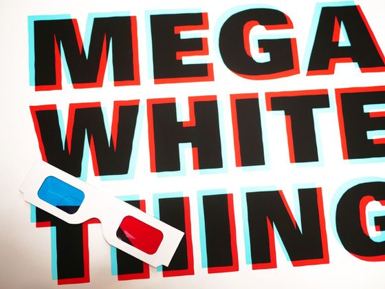 Mega Mega White Thing (3D, 2017)