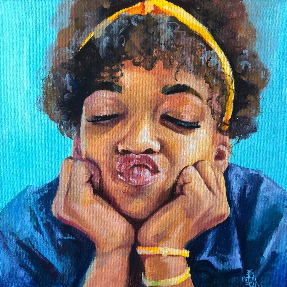 SUNNY KISS by Varvara Maximova