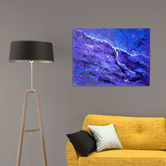 Purple Nebula - Large