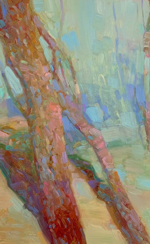 Blossom Spring, Original oil painting, Handmade artwork, One of a kind by Vahe Yeremyan