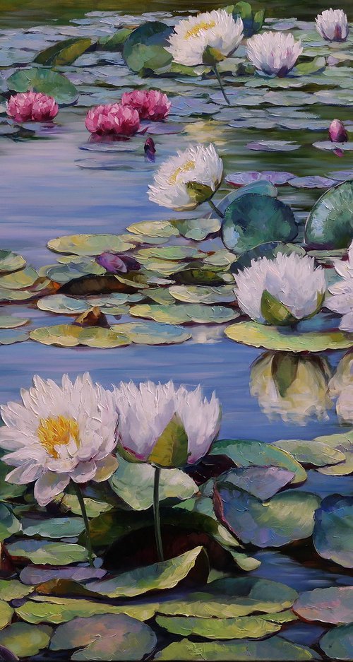 "Petals on the Water" by Gennady Vylusk