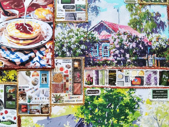 Summer in the country. Childhood memories