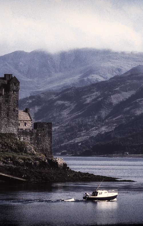 Eilean Donan Castle at Dusk by Ron Colbroth