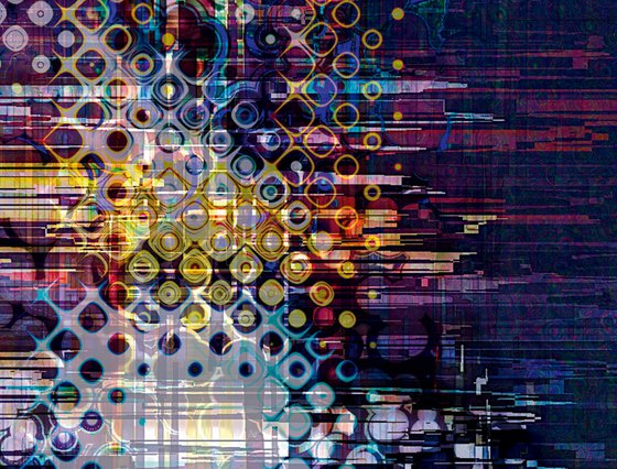 Ciudades abstractas XXI/original artwork