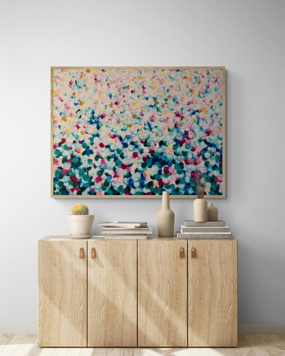 Sun between blooms