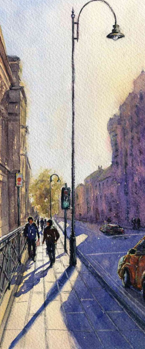 GOWER STREET - LONDON by Neil Wrynne