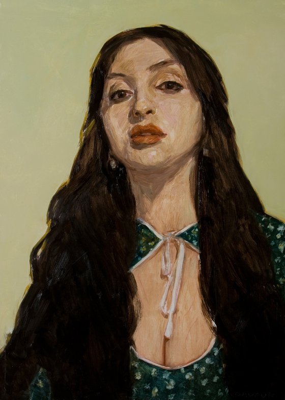 portrait of a woman: Sarah